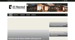 Desktop Screenshot of elhuemul.cl